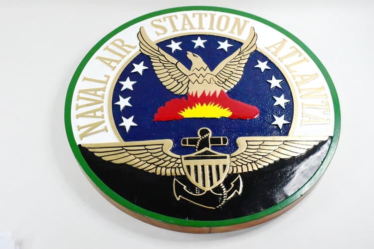 Naval Air Station Atlanta Plaque