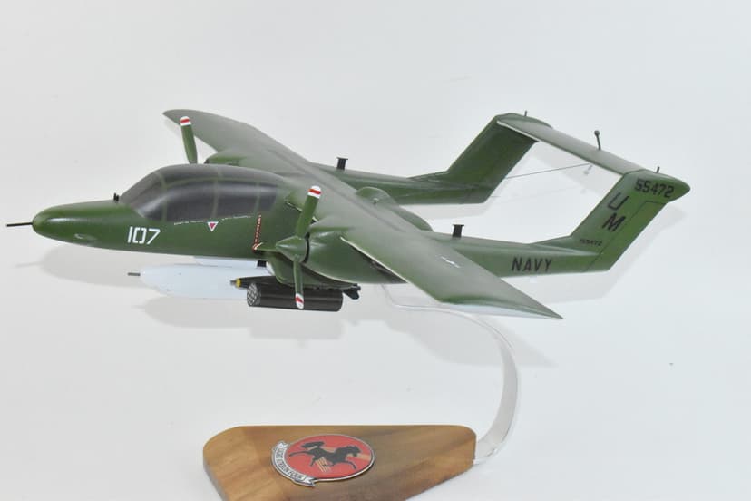 VAL-4 Black Ponies OV-10 Bronco Model