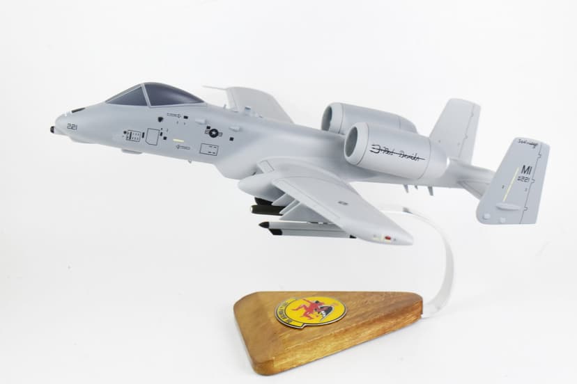 107th FS Red Devils A-10 Warthog Model