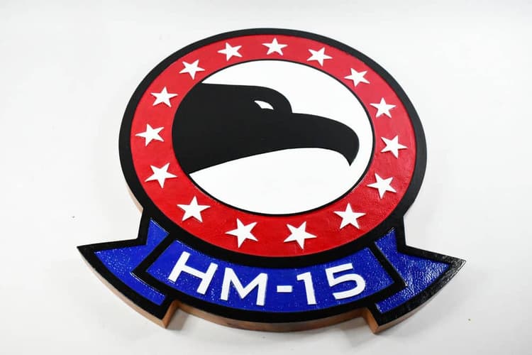 HM-15 Blackhawks Plaque