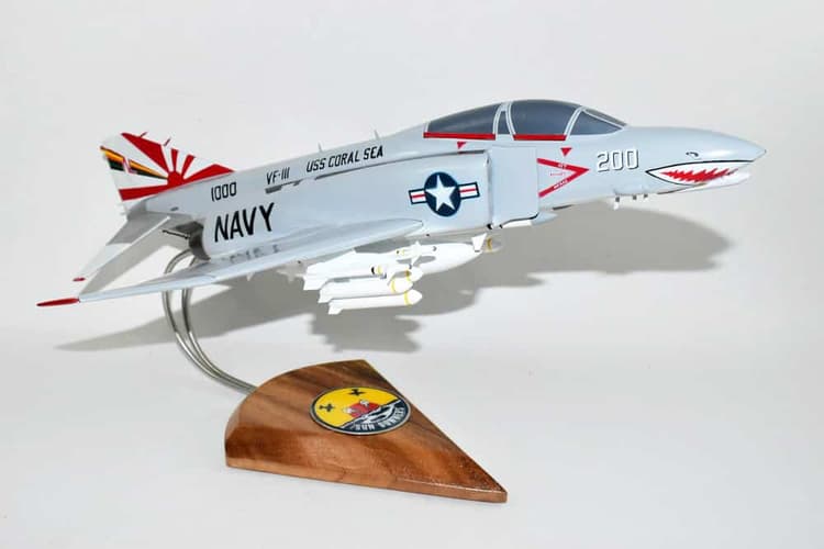 VF-111 Sundowners (USS Coral Sea) F-4b Model