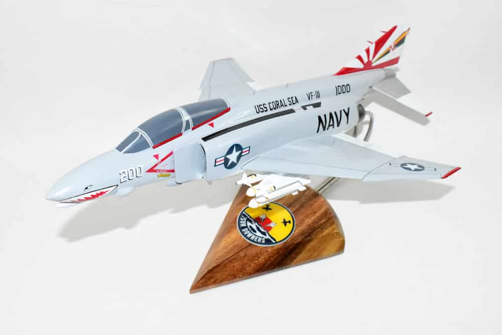 VF-111 Sundowners (USS Coral Sea) F-4b Model