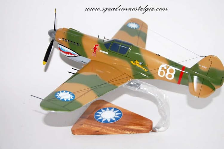 Flying Tigers P-40 Warhawk Model