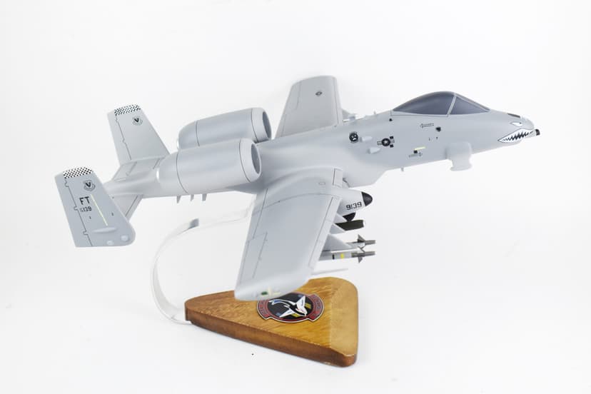 75th Fighter Squadron Tiger Sharks A-10 Warthog Model