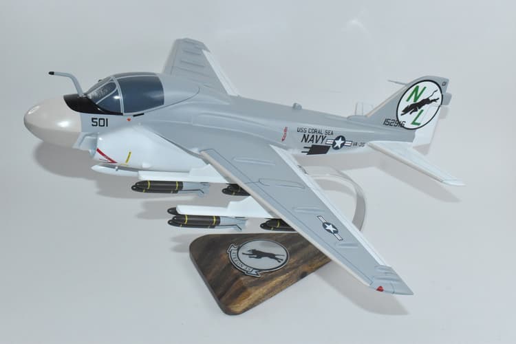 VA-35 Black Panthers A-6 (USS Coral Sea) Intruder Model