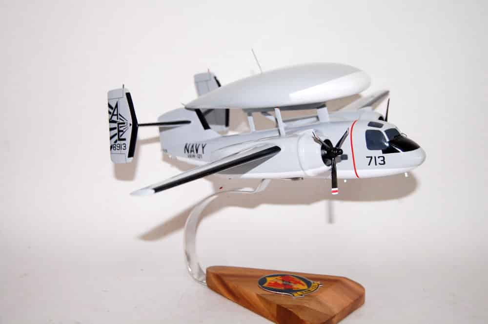VAW-121 Blue Tails E-1B Model