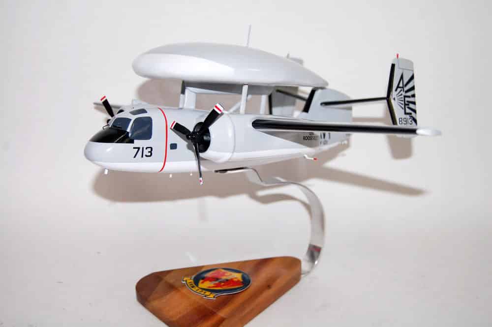 VAW-121 Blue Tails E-1B Model