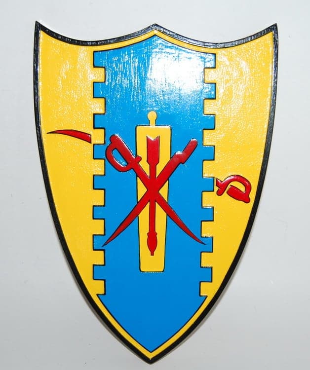 D troop, 1/4 Cav 1st Infantry Division Plaque