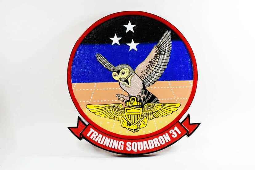 VT-31 Wise Owls Plaque