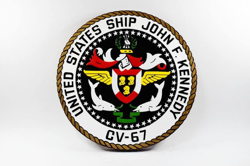 USS John F. Kennedy (CV-67) Plaque