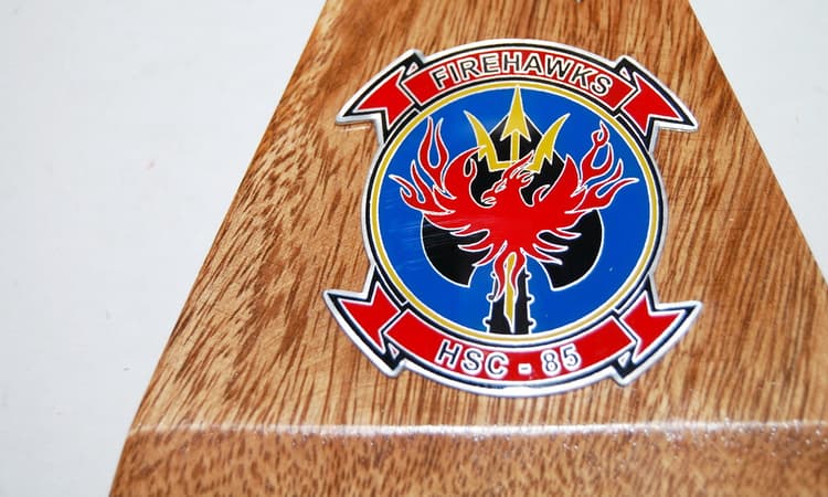 HH-60H, HSC-85 Firebirds Model, Mahogany Scale Model