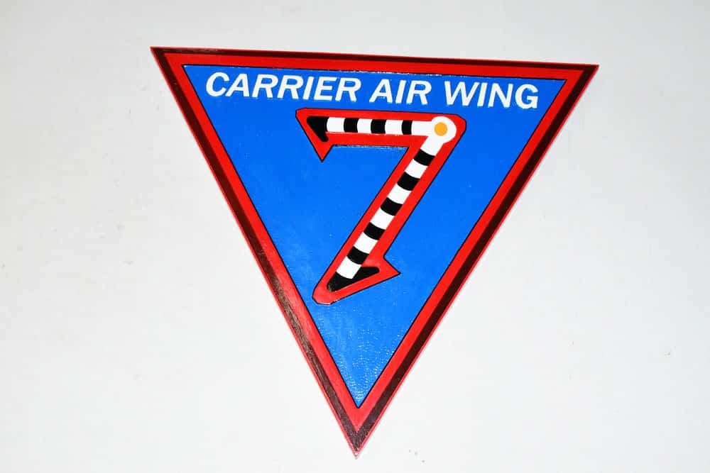 CVW-7 Wood Plaque