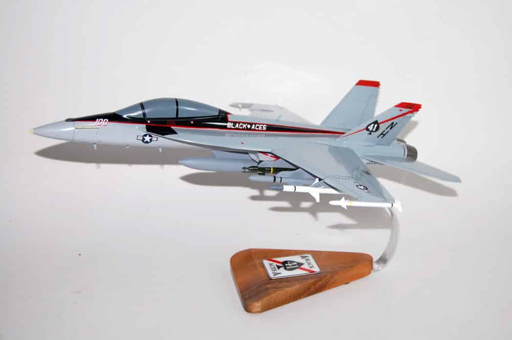 VFA-41 Black Aces F/A-18F Super Hornet Model