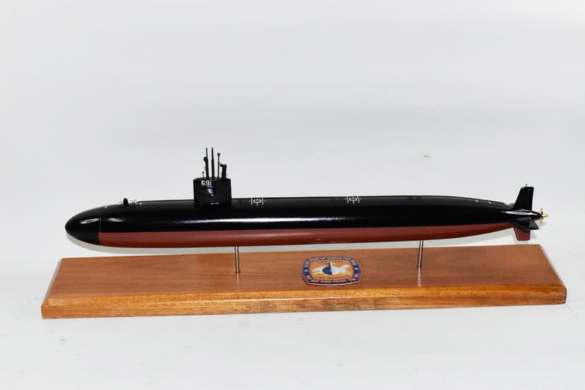 USS Memphis (SSN-691) Submarine Model