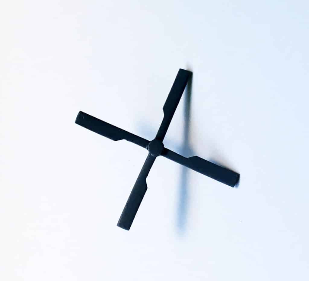 4 Bladed Tail Rotor (Grey)