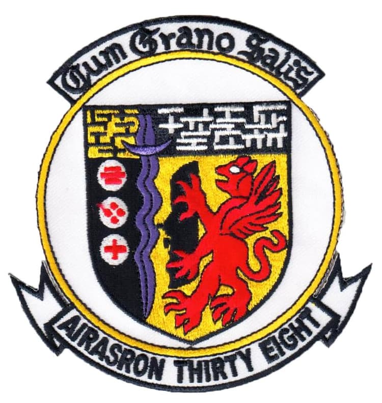 VS-38 Red Griffins Squadron Patch – Plastic Backing