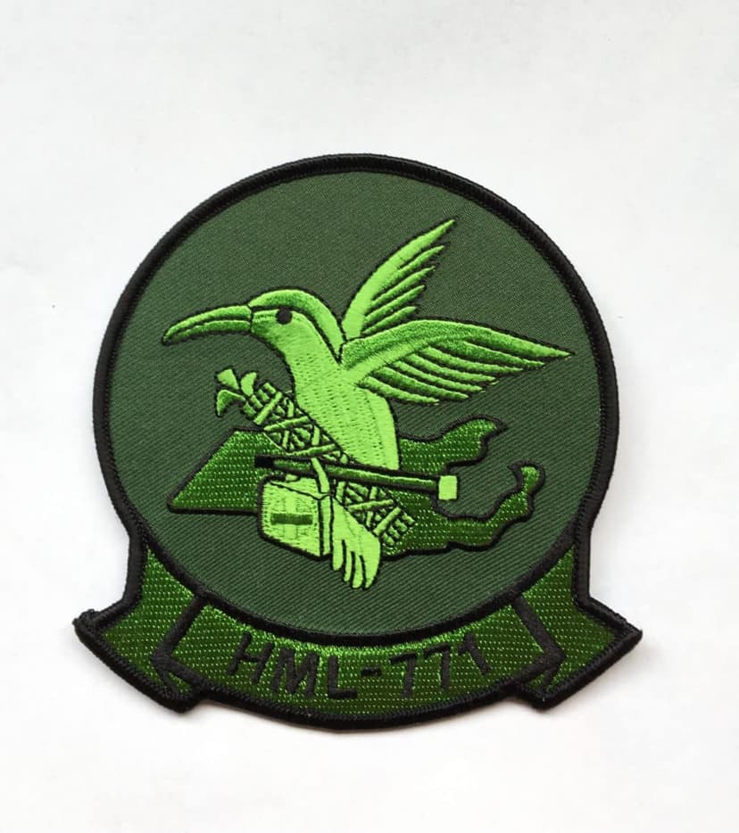 HML-771 Hummers Patch – Plastic Backing