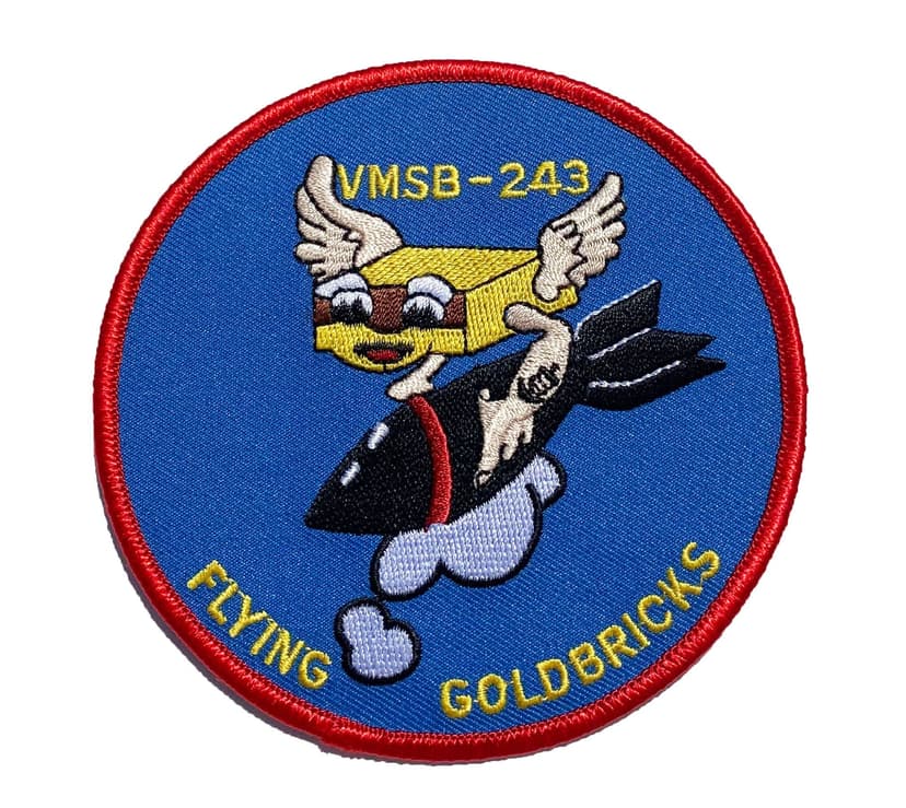 VMSB-243 Flying Goldbricks Patch