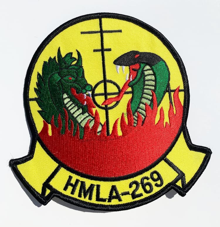 HMLA-269 Gunrunners Patch – Plastic Backing