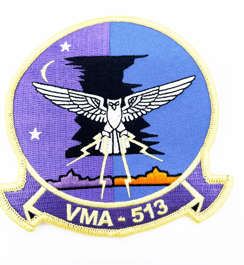 VMA-513 Flying Nightmares Patch – Sew On, 4.5"