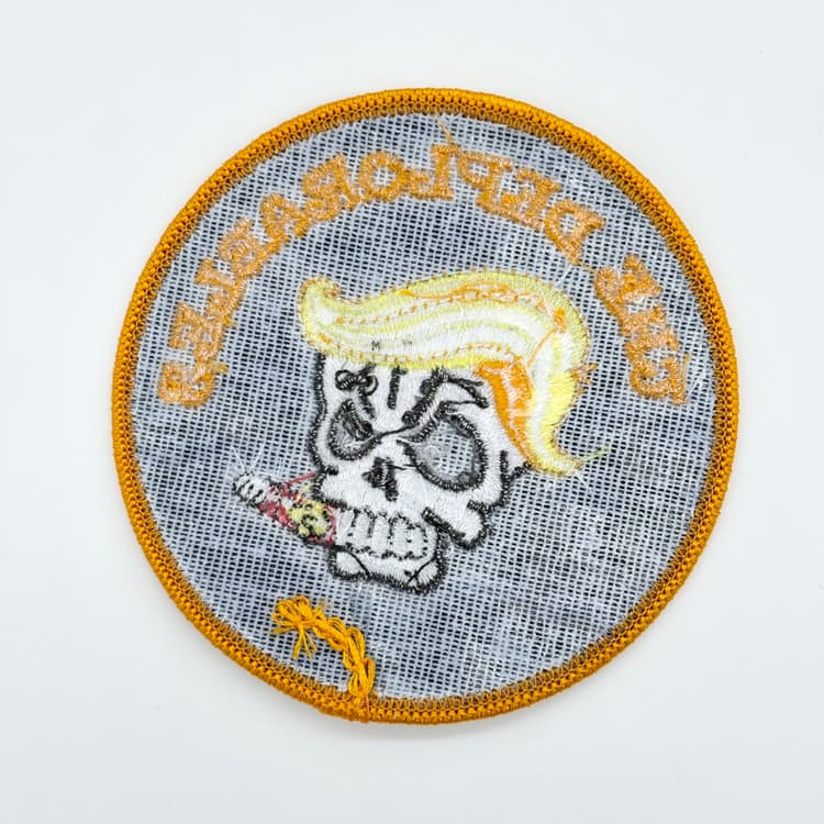 The Deplorables Patch (Black) – Embroidered Morale Patch, Iron-On