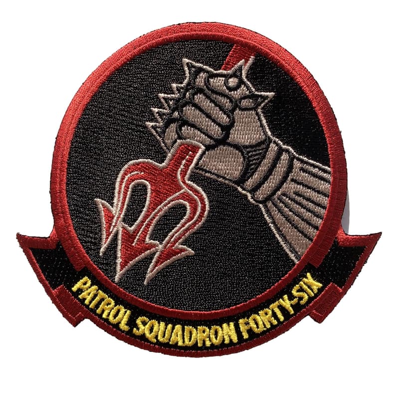 VP-46 Squadron Patch – Plastic Backing