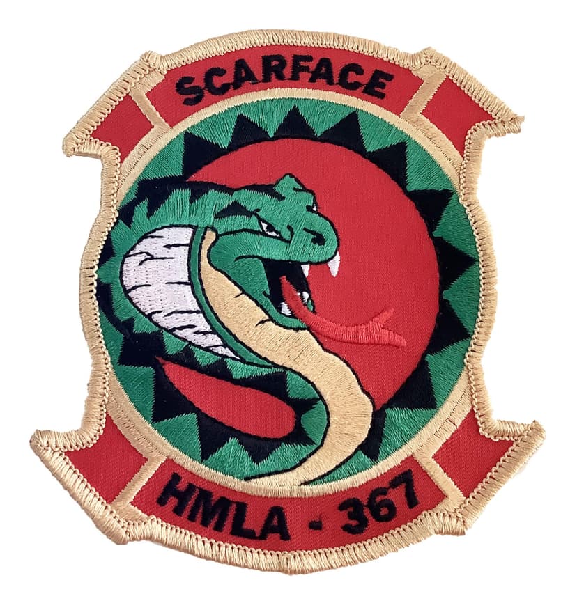 HMLA-367 Scarface Patch – Sew On