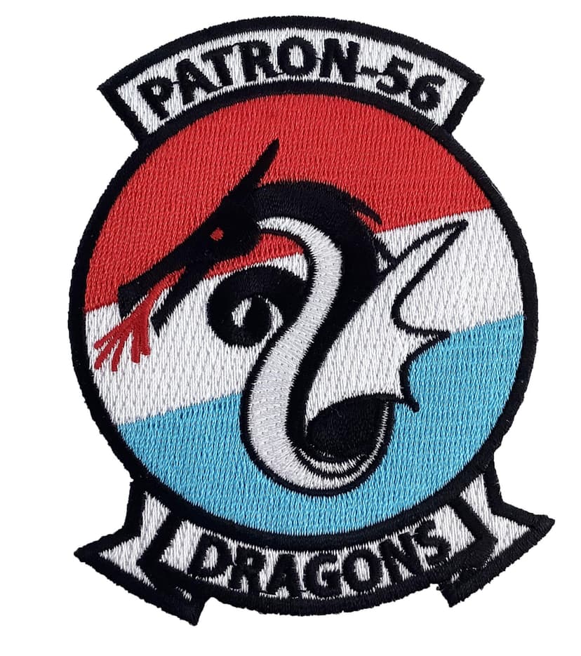 VP-56 Dragons Squadron Patch – Plastic Backing