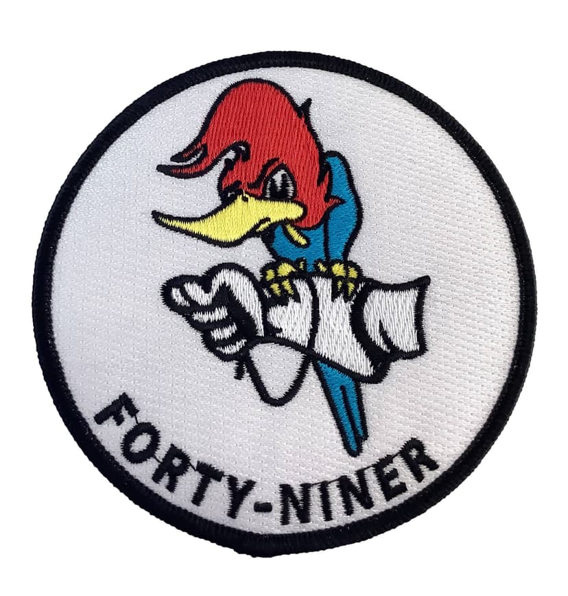 VP-49 Woodpeckers Squadron Patch – Plastic Backing