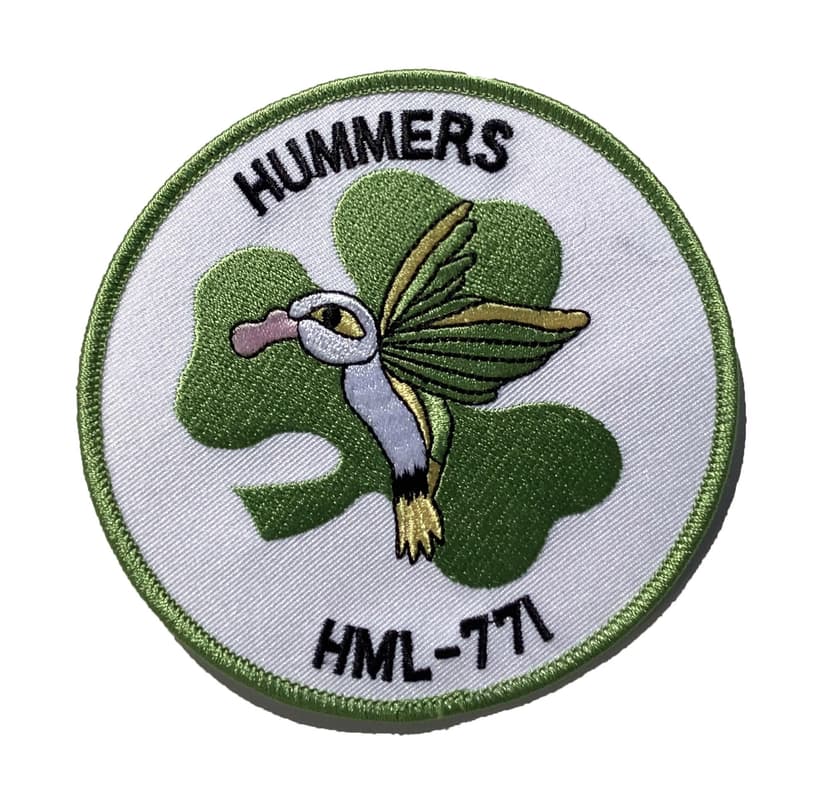 HML-771 Hummers Patch – Sew On