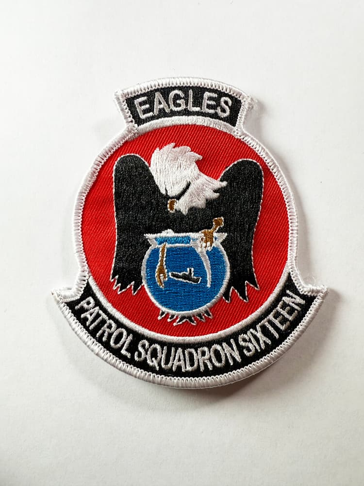 VP-16 War Eagles Squadron Patch – Plastic Backing/Sew On, 4"