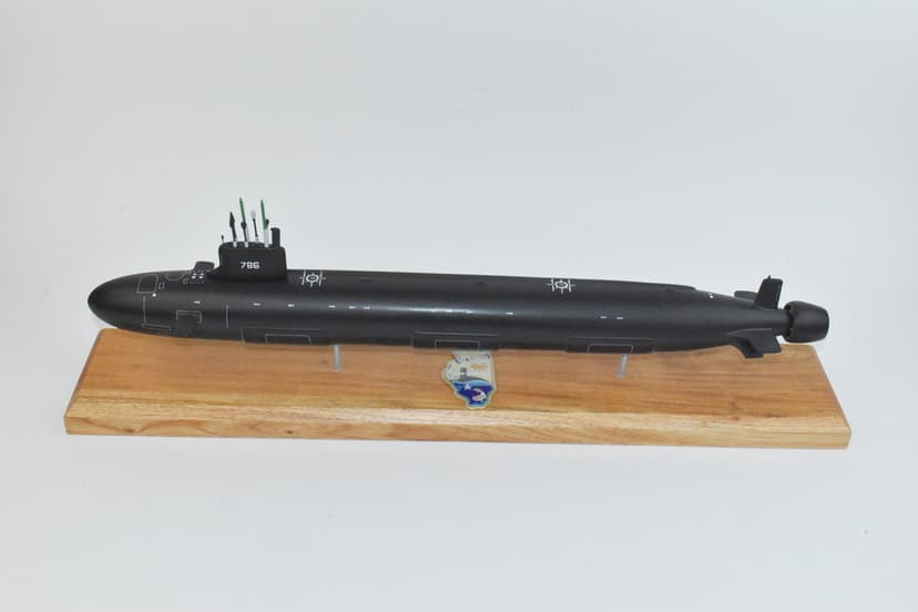USS Illinois (SSN-786) Submarine Model