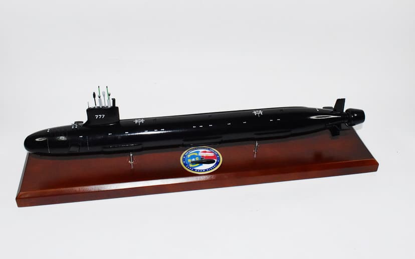 USS North Carolina (SSN-777) Submarine Model