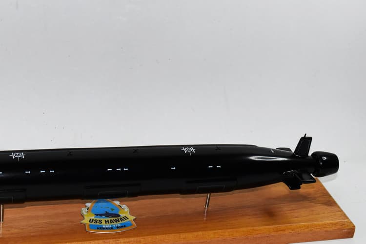USS Hawaii (SSN-776) Submarine Model