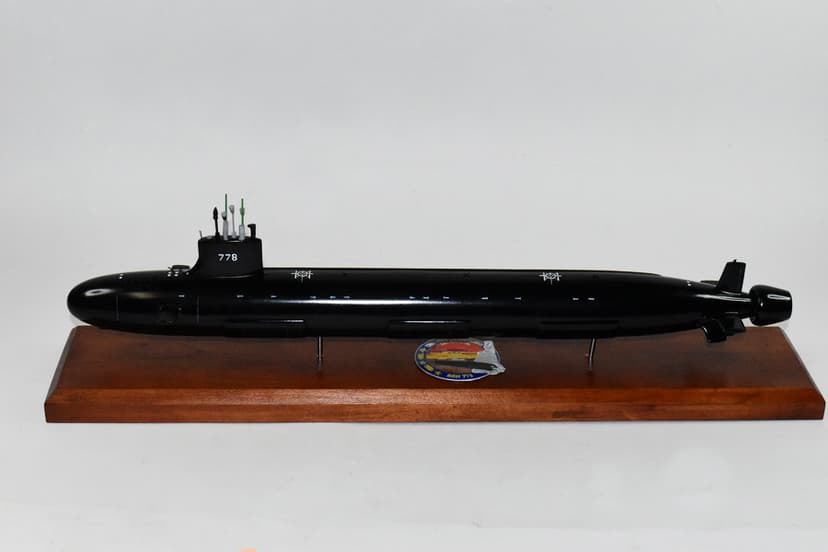 USS New Hampshire (SSN-778) Submarine Model