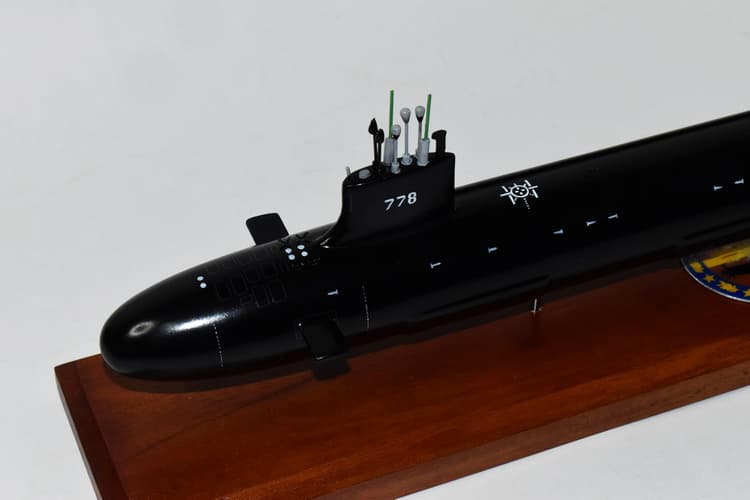 USS New Hampshire (SSN-778) Submarine Model