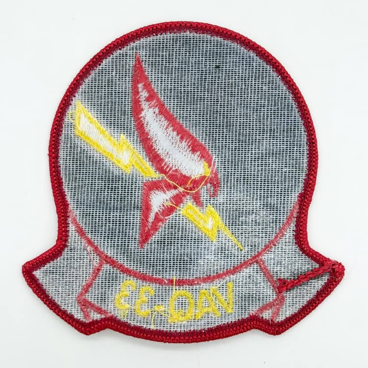 VAQ-33 Firebirds Squadron Patch – 4" Embroidered, Sew-On