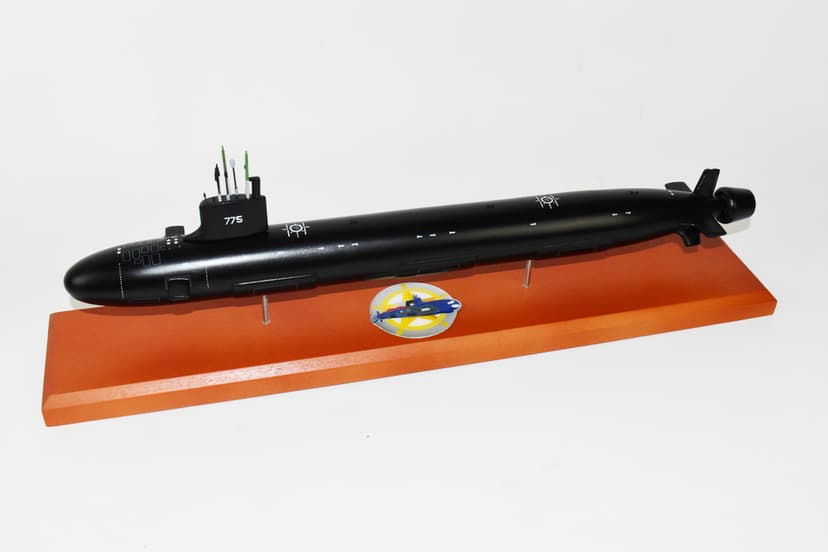 USS Texas (SSN-775) Submarine Model