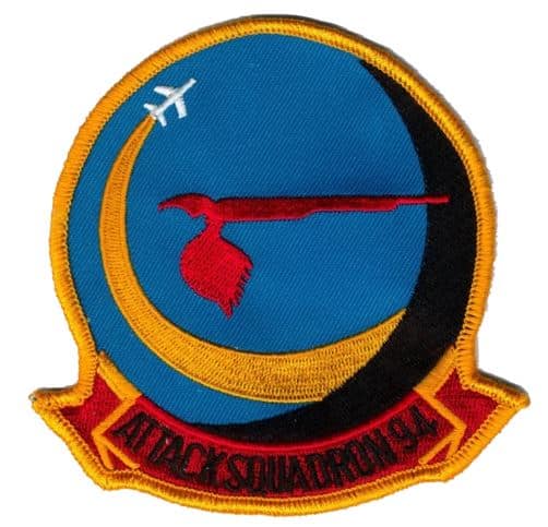 VA-94 Shrikes Squadron Patch – Plastic Backing