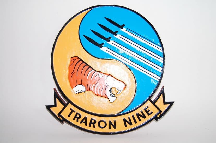 VT-9 Tigers Plaque