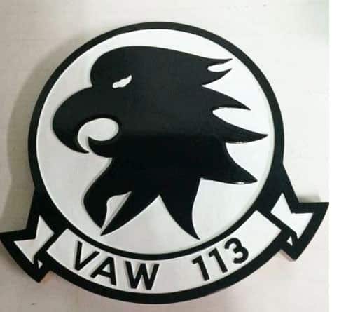 VAW-113 Black Eagles Plaque