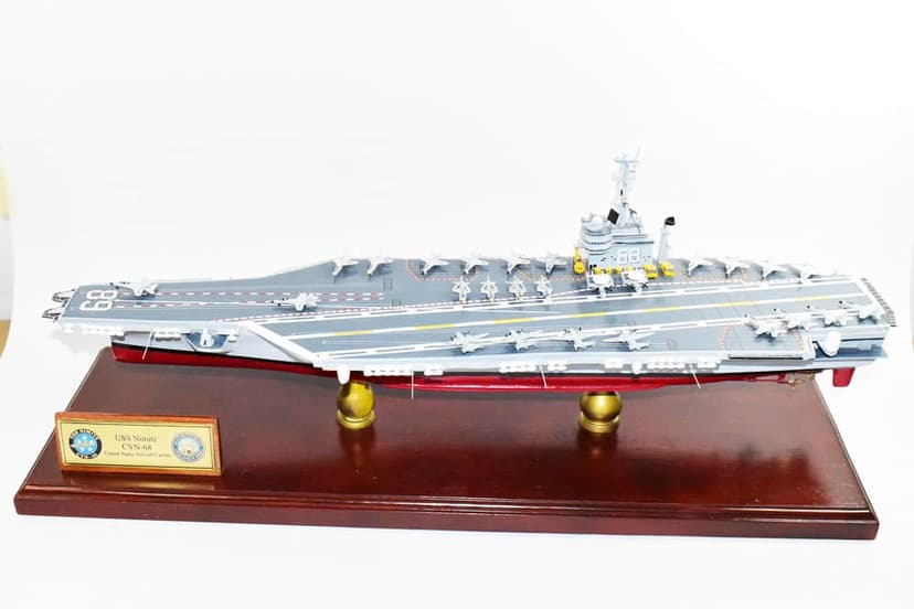 USS Nimitz CVN-68 Aircraft Carrier Model