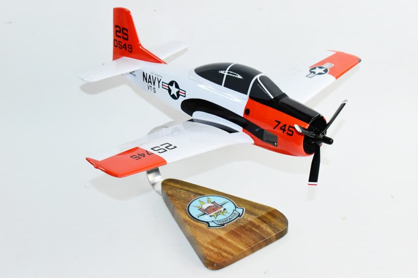 VT-5 Pussycats (745) T-28c Trojan Model