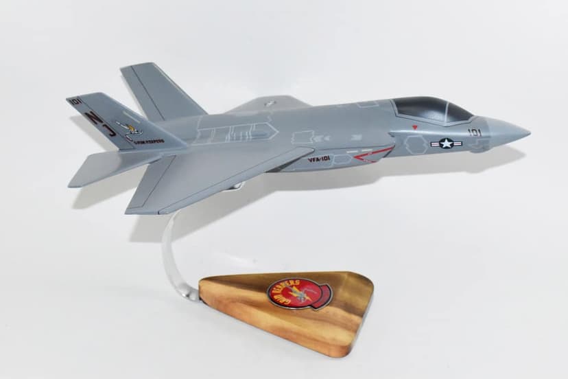 VFA-101 Grim Reapers F-35C Lightning II Model