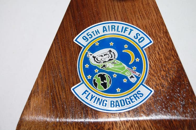 95th Airlift Squadron Flying Badgers C-130 Model