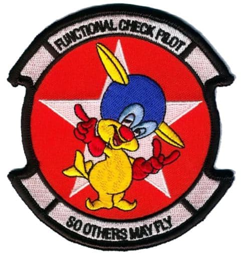 NAS Pensacola FCF Pilot's Patch – Plastic Backing