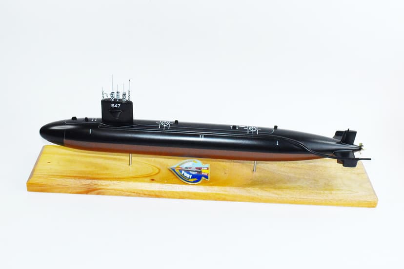 USS Pogy SSN-647 Submarine Model