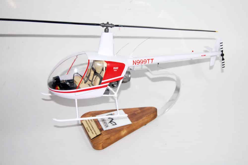 Robinson R-22 Helicopter Model