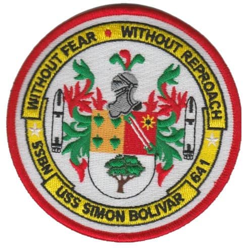 USS Simon Bolivar SSBN-641 – Plastic Backing