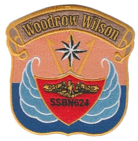 USS Woodrow Wilson SSBN 624 – Plastic Backing
